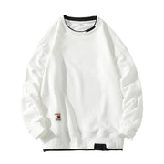 Men's Youth Casual Candy Color Hong Kong Style Sweatshirt