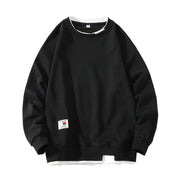 Men's Youth Casual Candy Color Hong Kong Style Sweatshirt